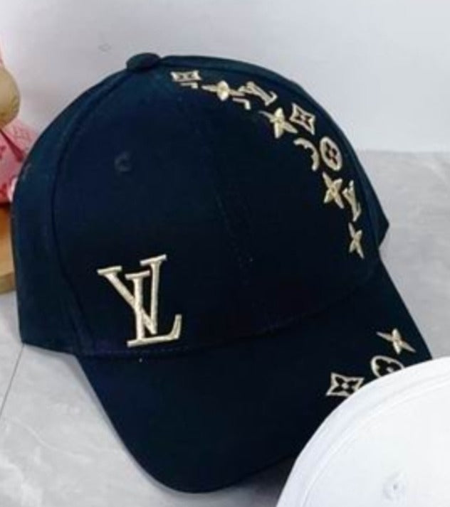 LV Black Gold Cap 004