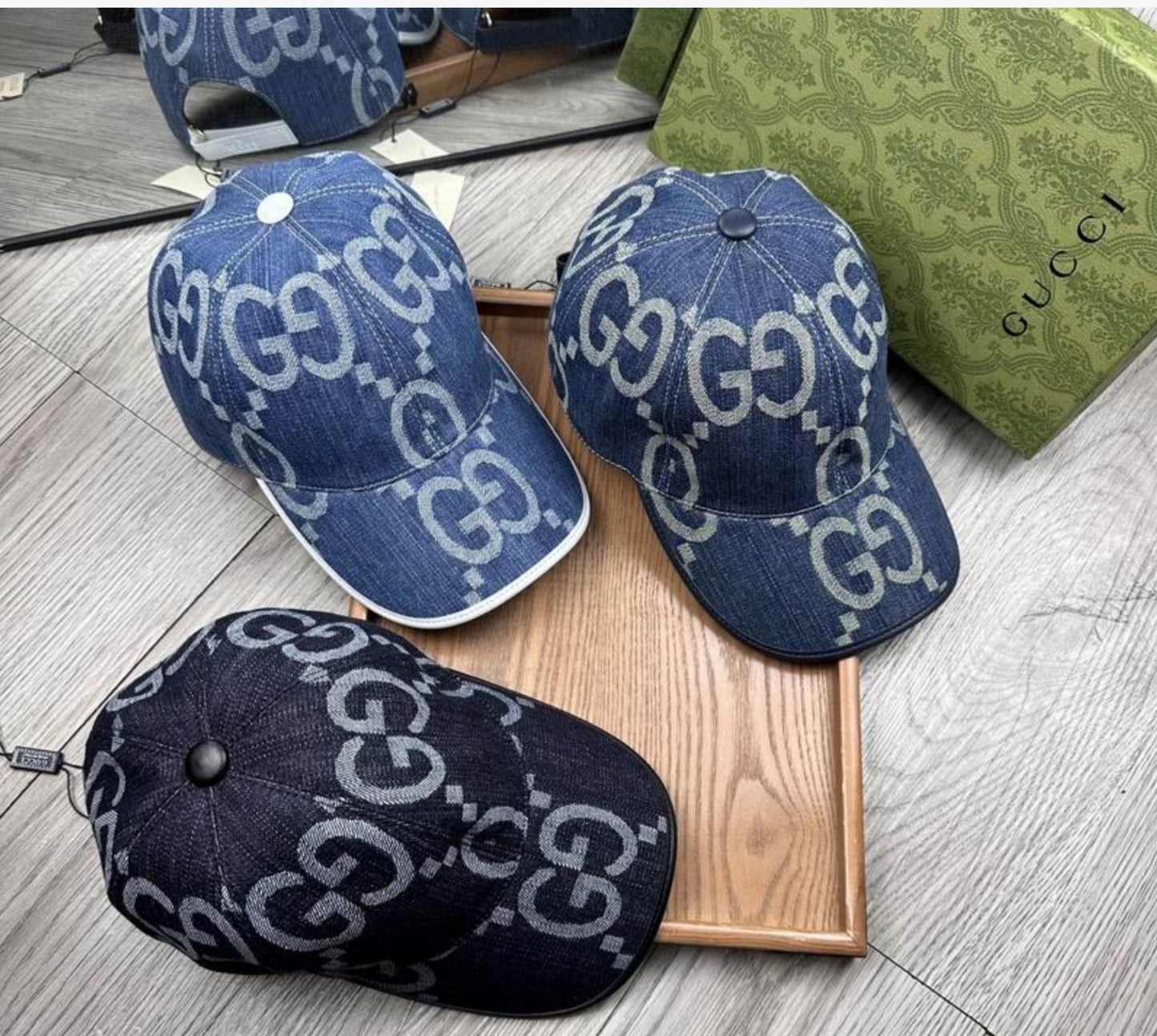 GU Denim Cap 007