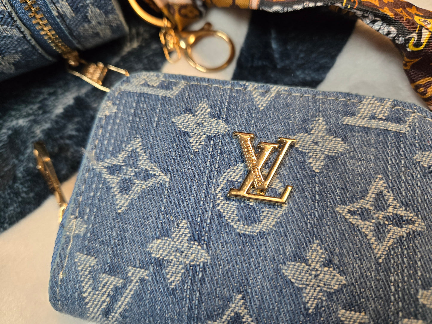 LV13 LV Denim Diane Set