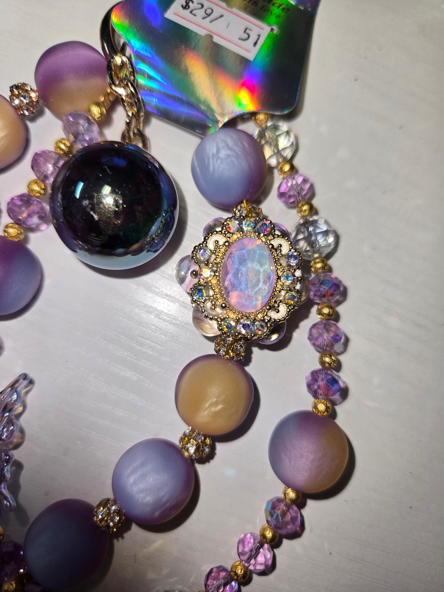 BCH 51 Purple Minnie Phone / Bag Chain