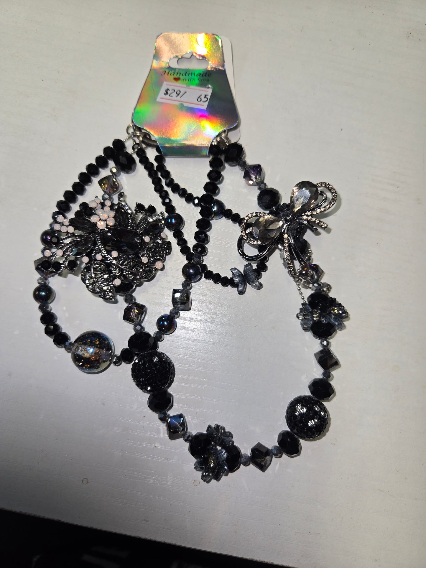 BCH 65 black Phone / Bag Chain