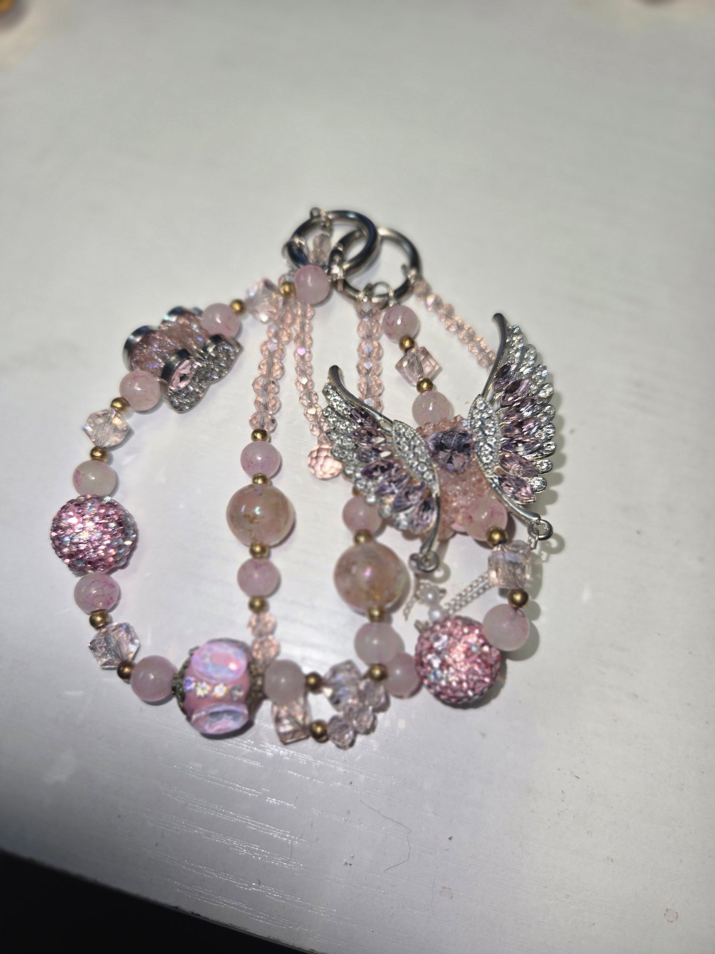 BCH 80 pink bird Chain