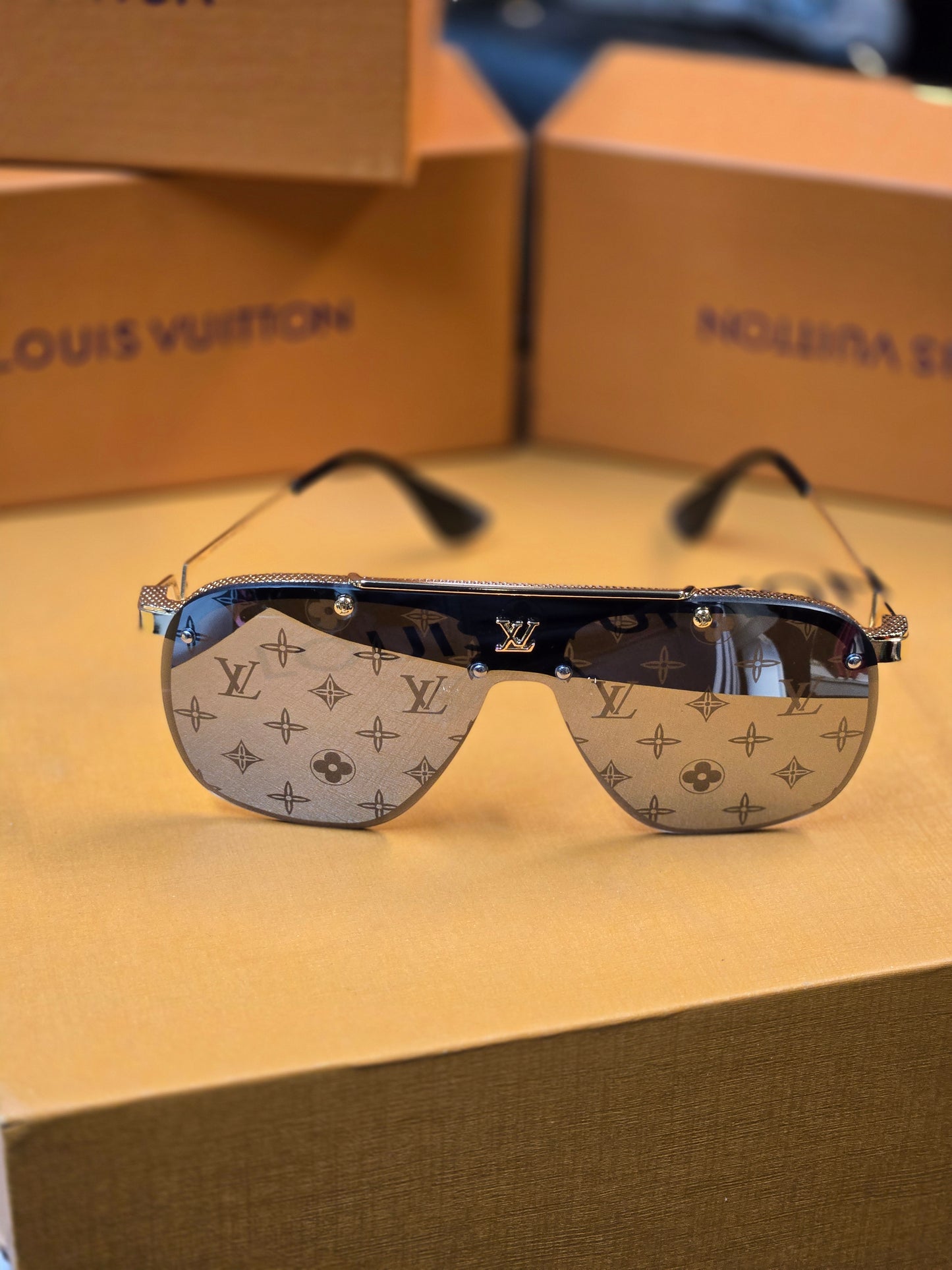 LV Monogram Glasses 007