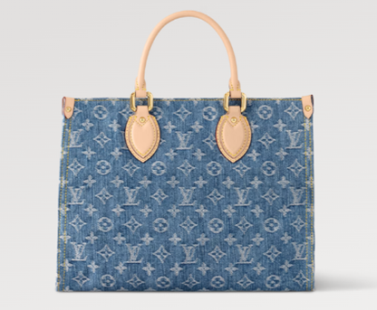 SLV001 Medium On the Go Tote Denim