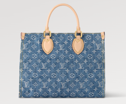 SLV001 Medium On the Go Tote Denim