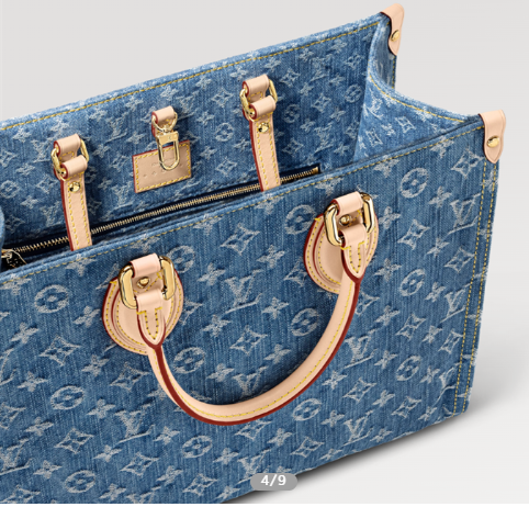 SLV001 Medium On the Go Tote Denim