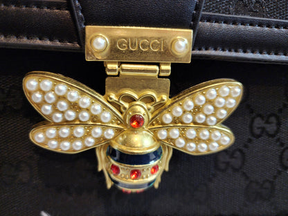 GG 060 Black Monogram Designer Bag