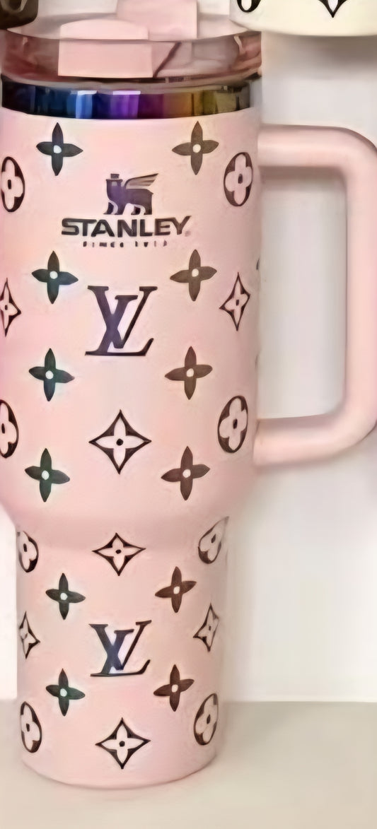 LV Lilac / Oilspill 40 oz Stanley Tumbler