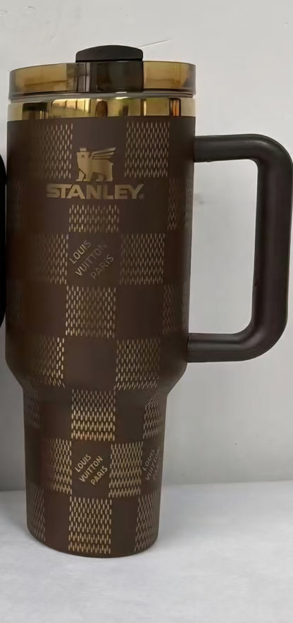 LV  / Brown 2 - 40 oz Stanley Tumbler
