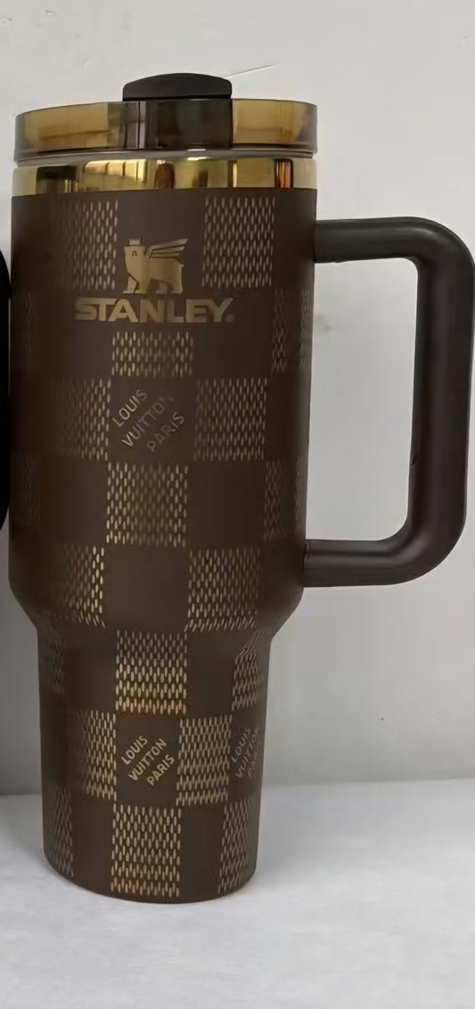 LV  / Brown 2 - 40 oz Stanley Tumbler