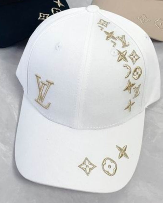 LV White Gold Cap 003
