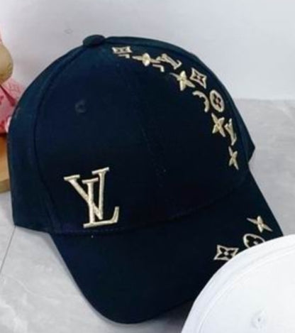 LV Black Gold Cap 004