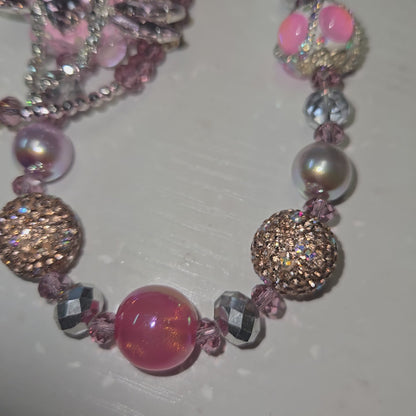 PCH 56 Purple bling  flower 2