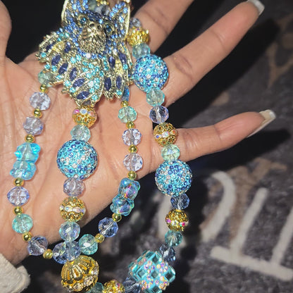 BCH 01 Blue Wolf Chain