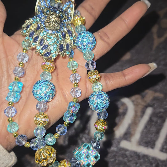 BCH 01 Blue Wolf Chain