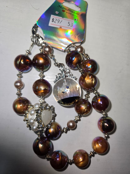 BCH 53 gold multicolored glow castle