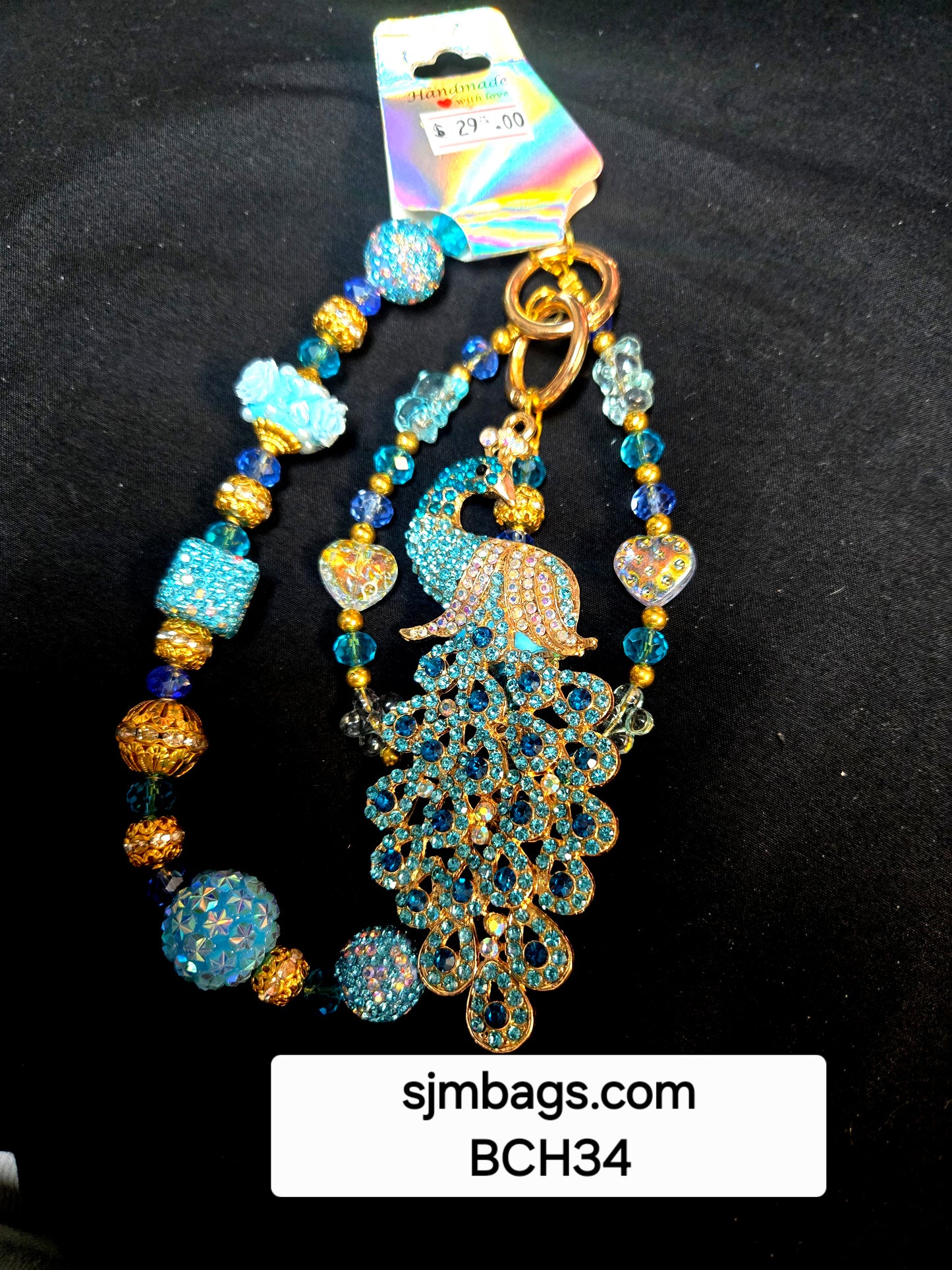 BCH  00 Blue Peacock Chain