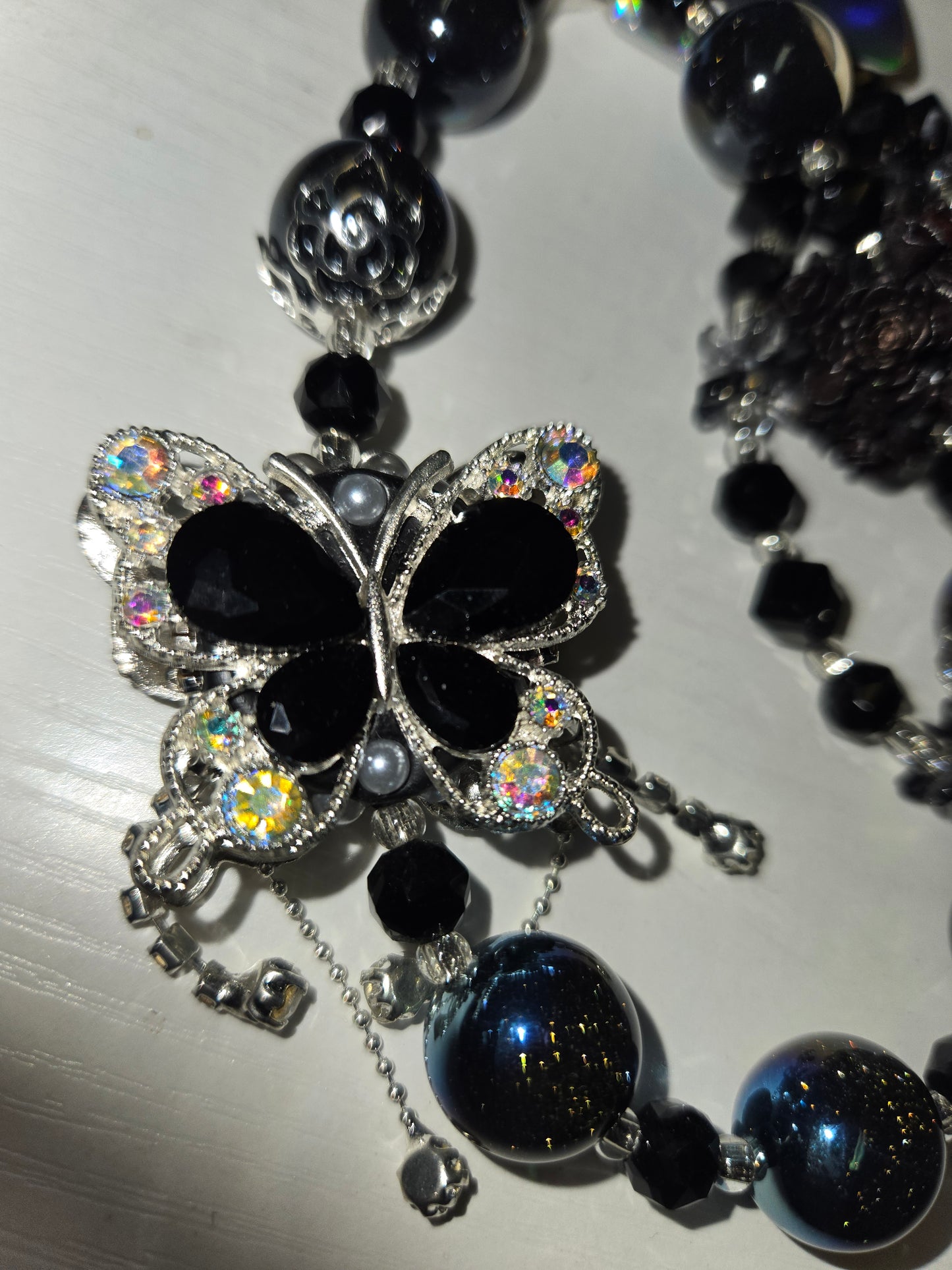 BCH 62 black Glowing Castle butterfly
