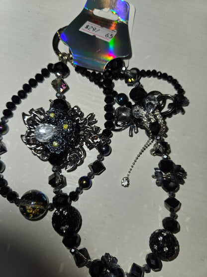 BCH 65 black Phone / Bag Chain