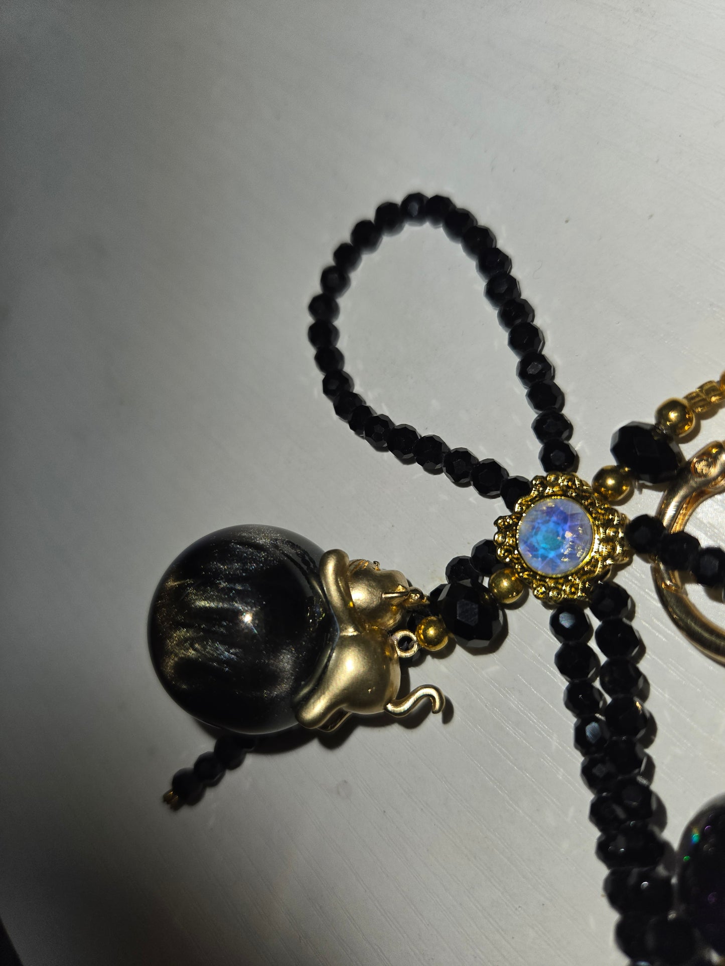 BCH 66 black Phone / Bag Chain