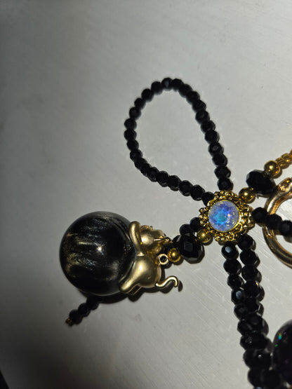 BCH 66 black Phone / Bag Chain