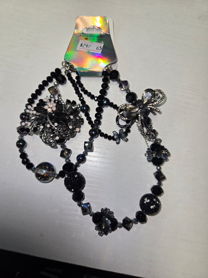 BCH 65 black Phone / Bag Chain