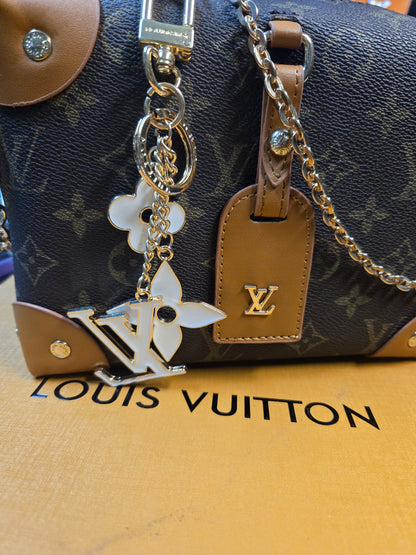 Bag Charm 003 LV White Monogram