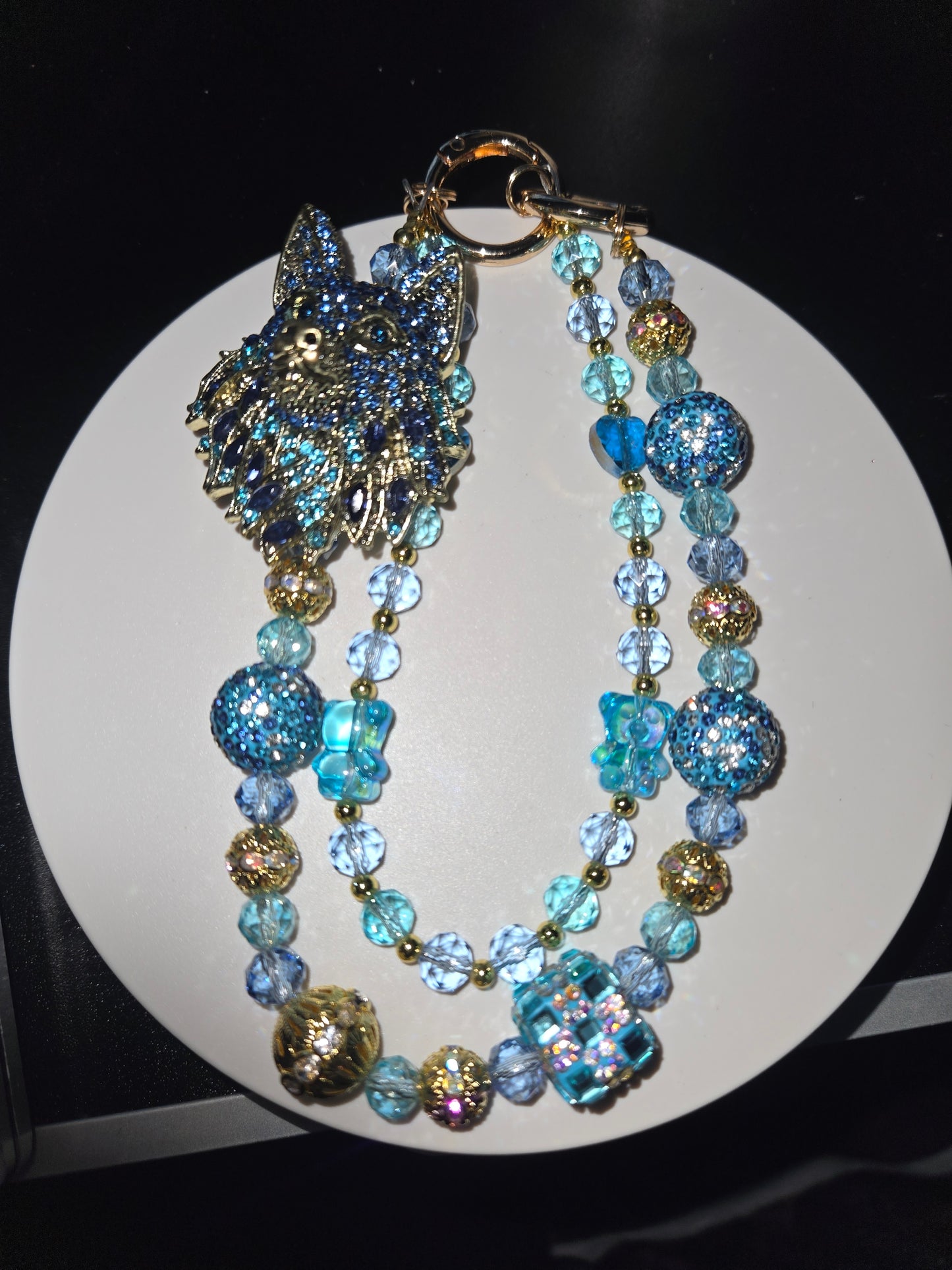 BCH 01 Blue Wolf Chain