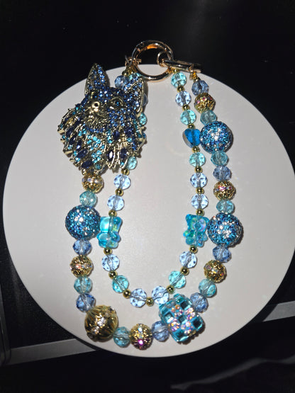 BCH 01 Blue Wolf Chain