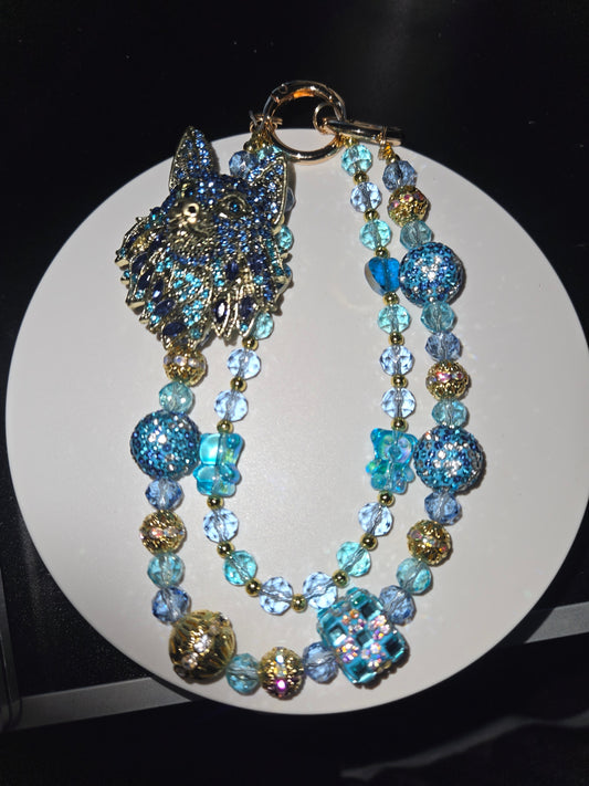 BCH 01 Blue Wolf Chain