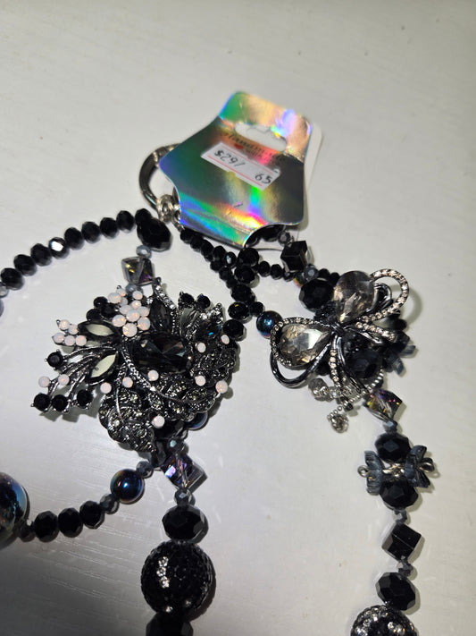 BCH 65 black Phone / Bag Chain