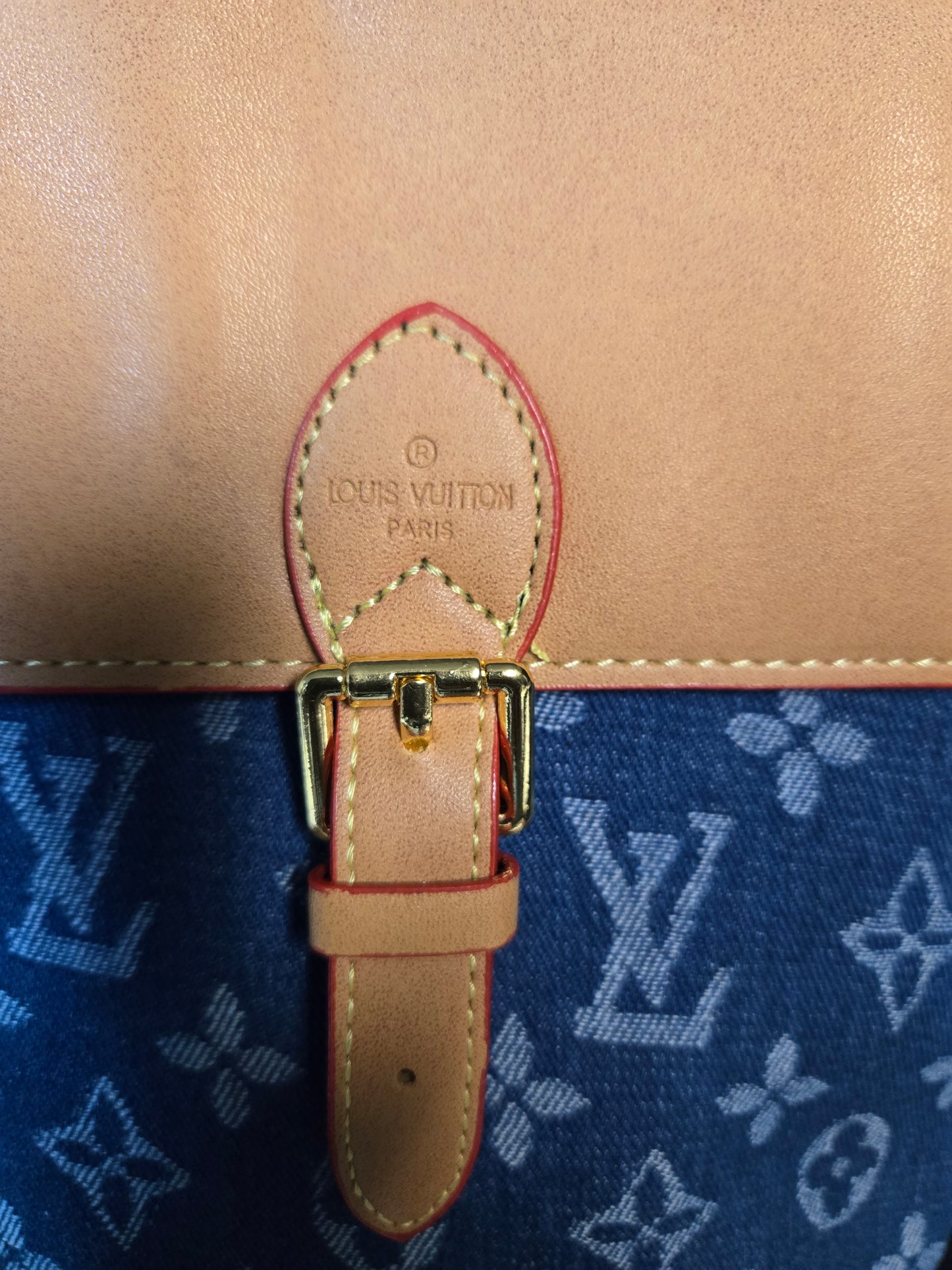 LV109 Denim Mini backpack