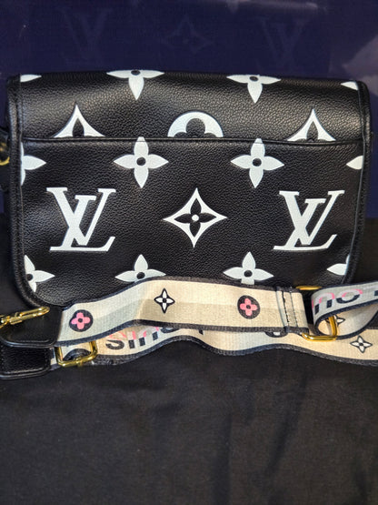 LV 25 LV Diane Black/White