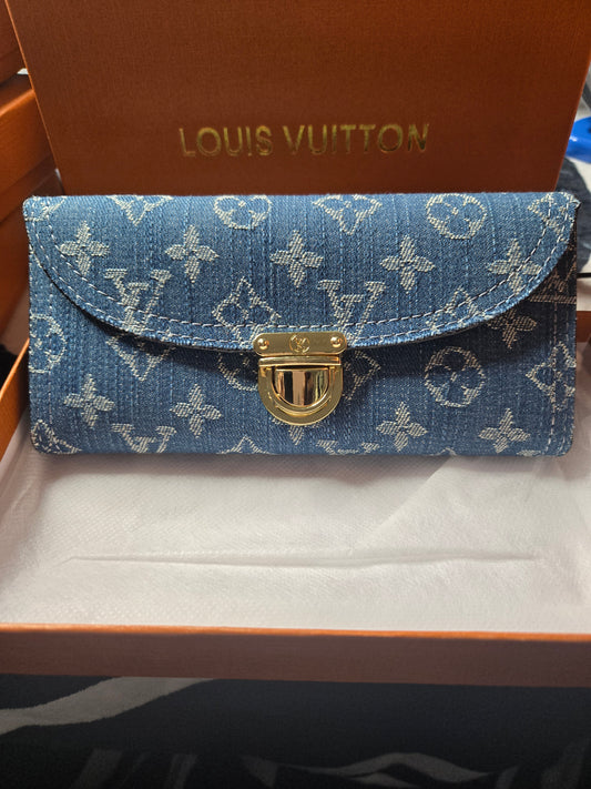 L Denim Wallet 001