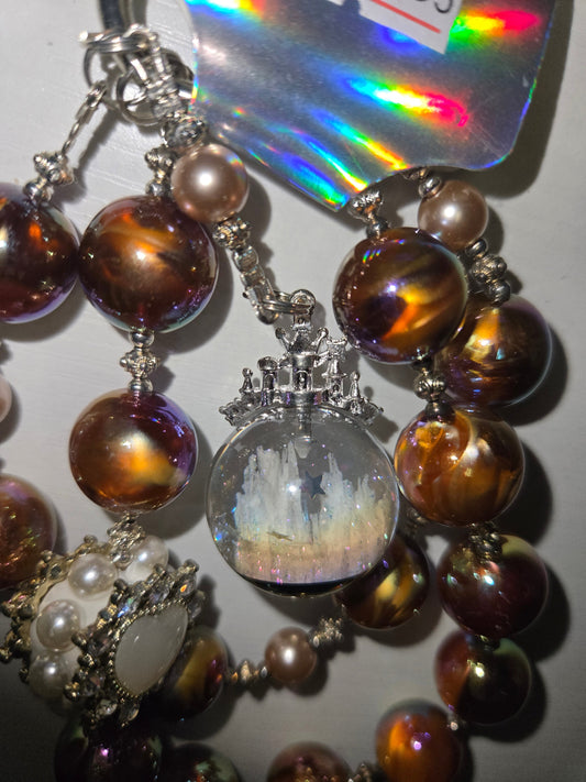 BCH 53 gold multicolored glow castle